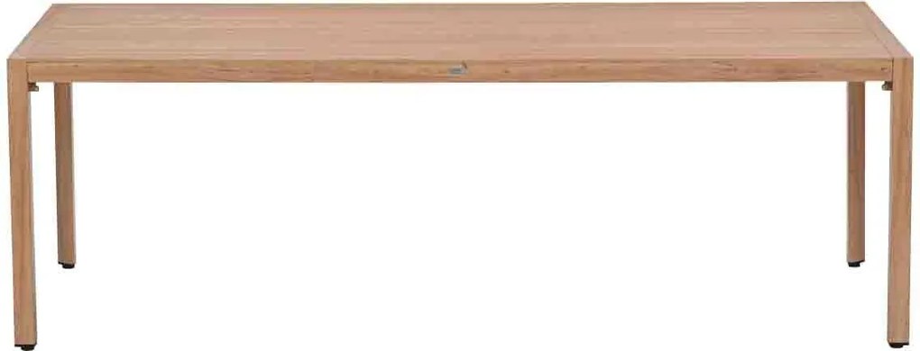 Garden Impressions Lily tuinset 7-delig light teak look - Kasper tuintafel 220x93 cm
