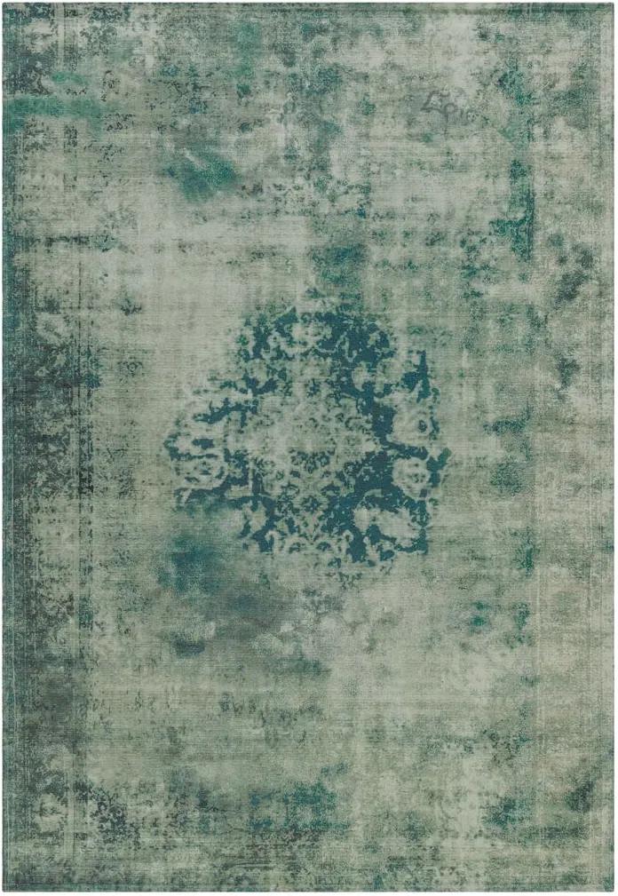 Dejaroom | Vloerkleed Rhode 140 x 200 cm, poolhoogte 9 mm groen vloerkleden 100% polyester / onderzijde: katoen vloerkleden & woontextiel vloerkleden