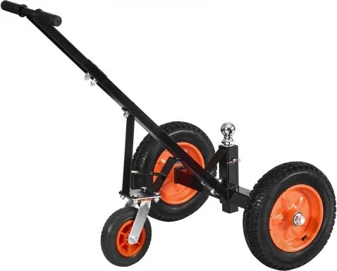 VEVOR Trailer Dolly, 454 kg neuslast, 425 &amp; 560 mm verstelbare hoogte, 50,8 mm kogel, 355,6 mm luchtband, koolstofstaal, voor het verplaatsen van campertrailers