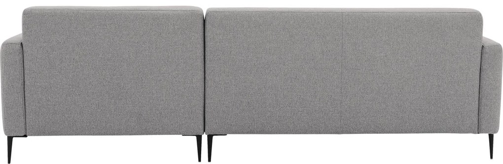 Goossens  Key West lichtgrijs, stof, 2,5-zits, modern design