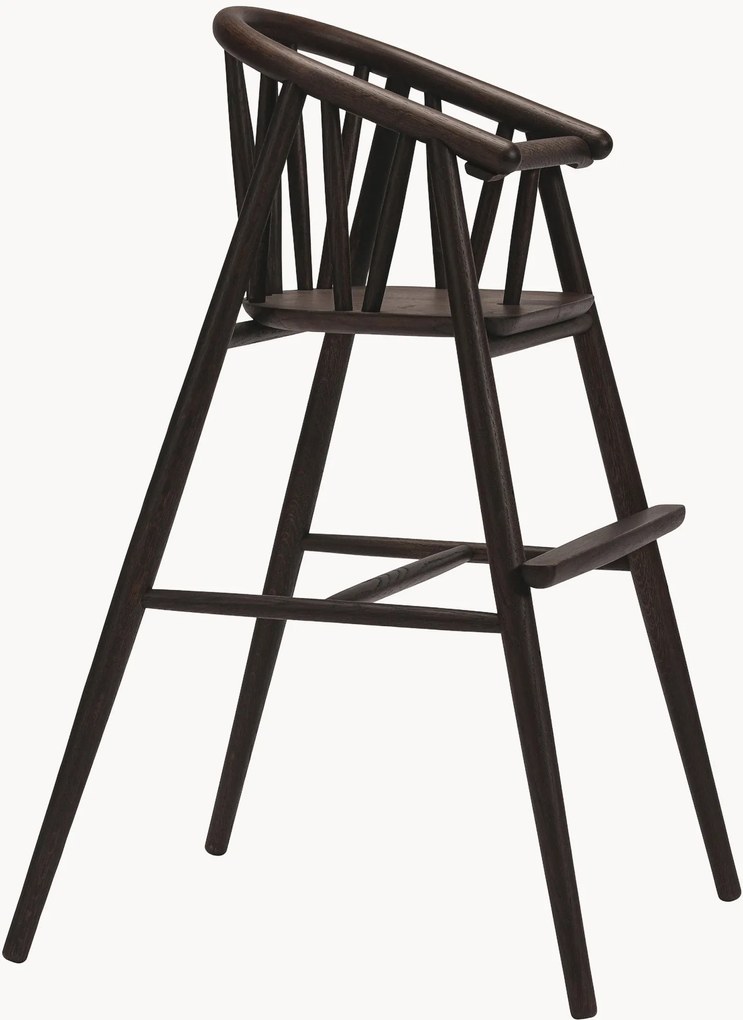 Handgemaakte kinderstoel Saga van eikenhout