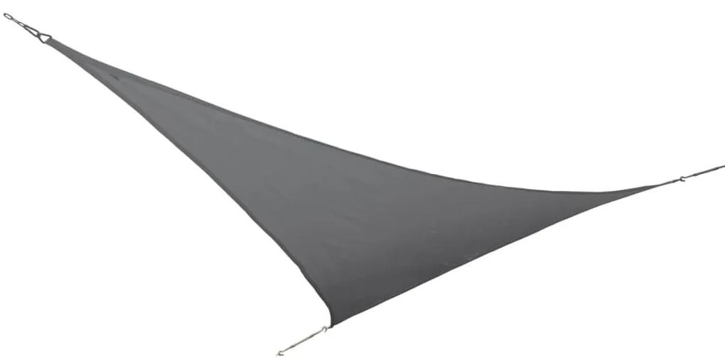 Bo-Camp Schaduwdoek driehoek 3,6x3,6x3,6 m antraciet 4471441