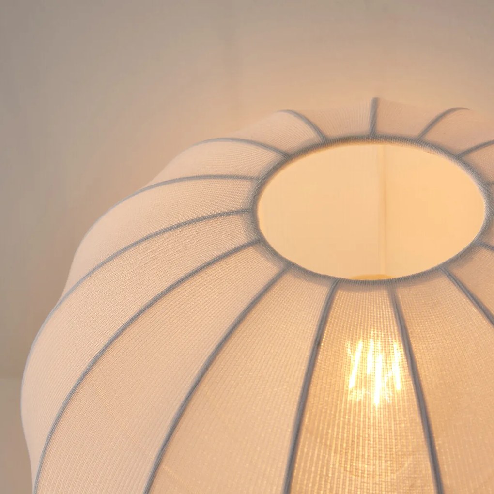 Tafellamp van metaal en gaas, Aldo