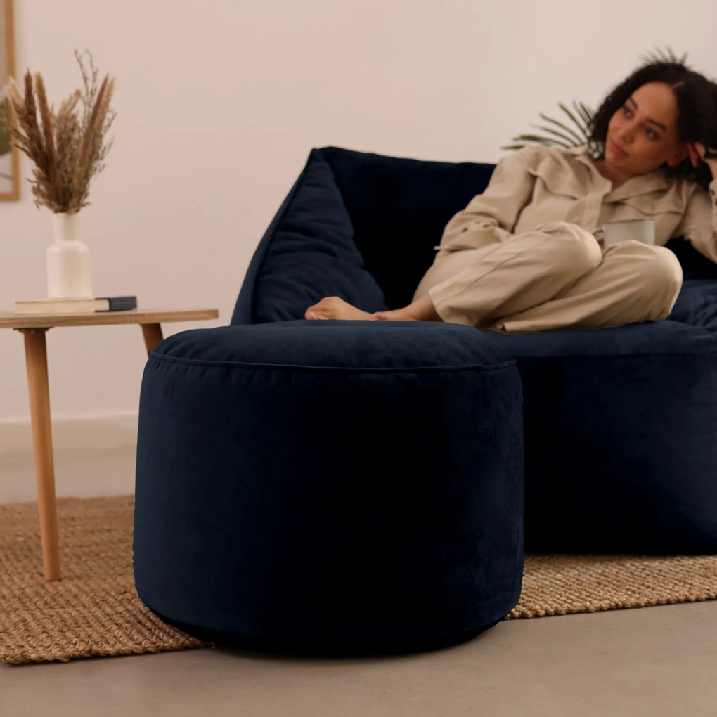 Milano Velvet Bean Bag Pouffe