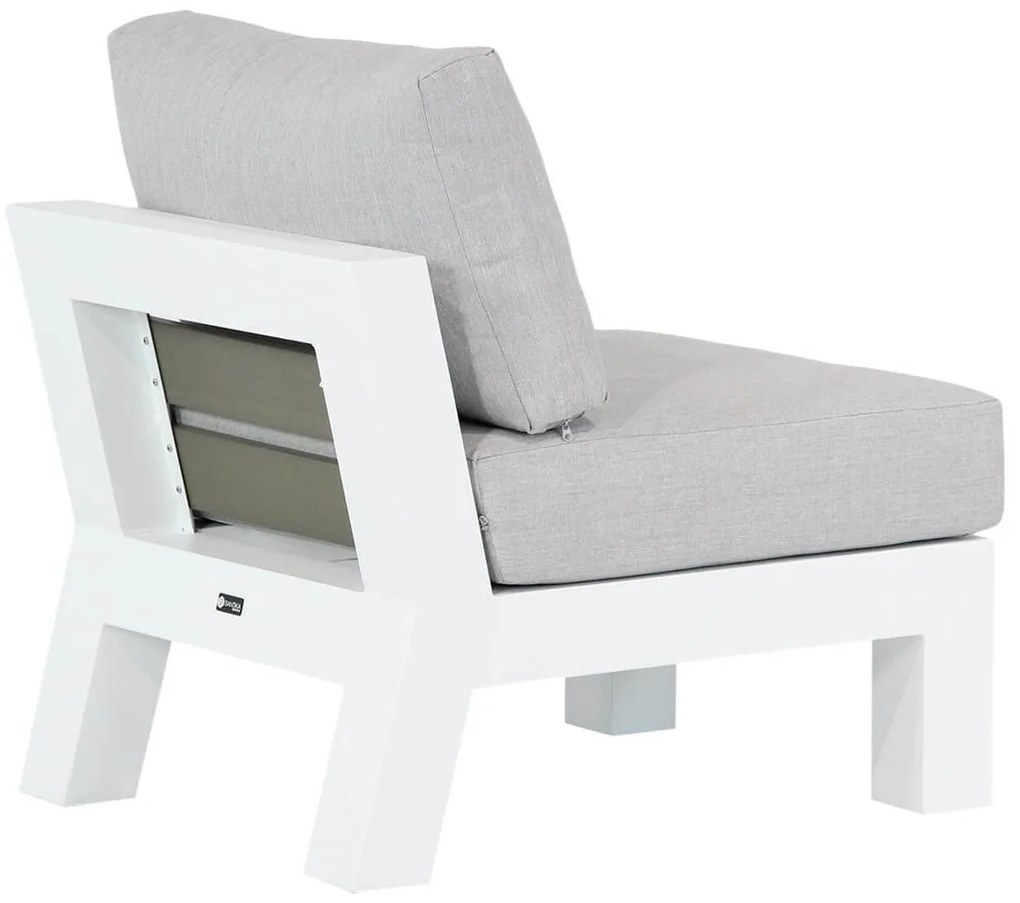 Loungeset 6 personen Aluminium Wit  Santika Furniture Santika Yovita