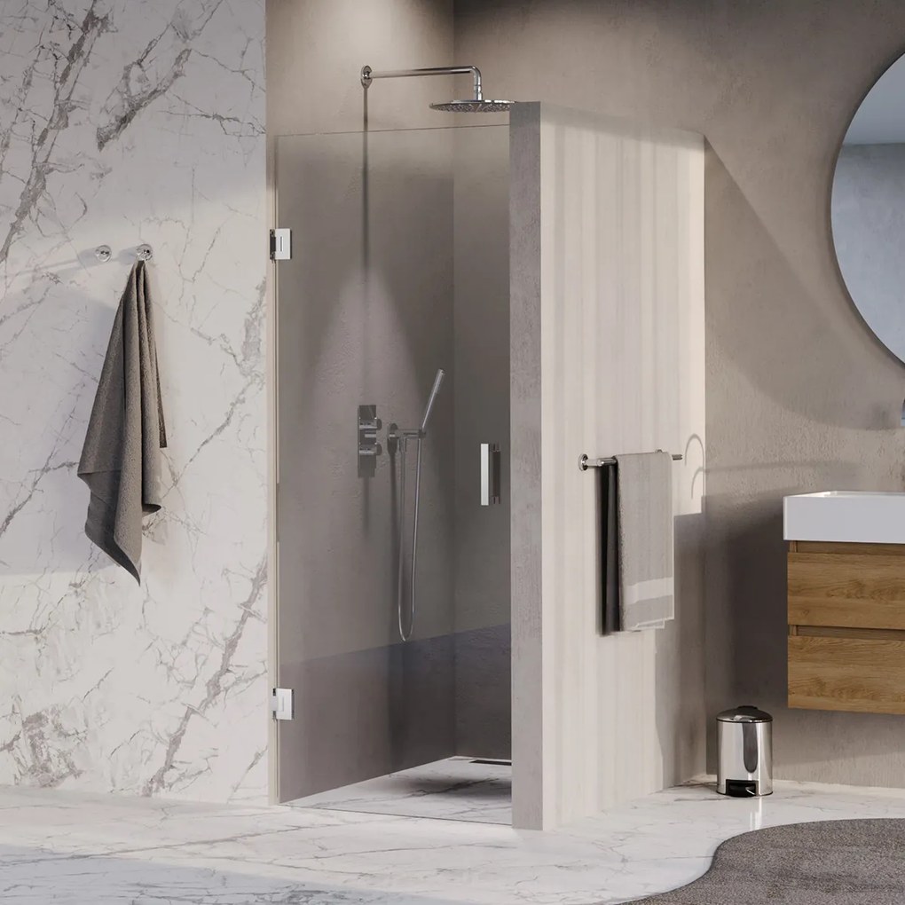 Brauer Void profielloze nisdeur 60cm chroom
