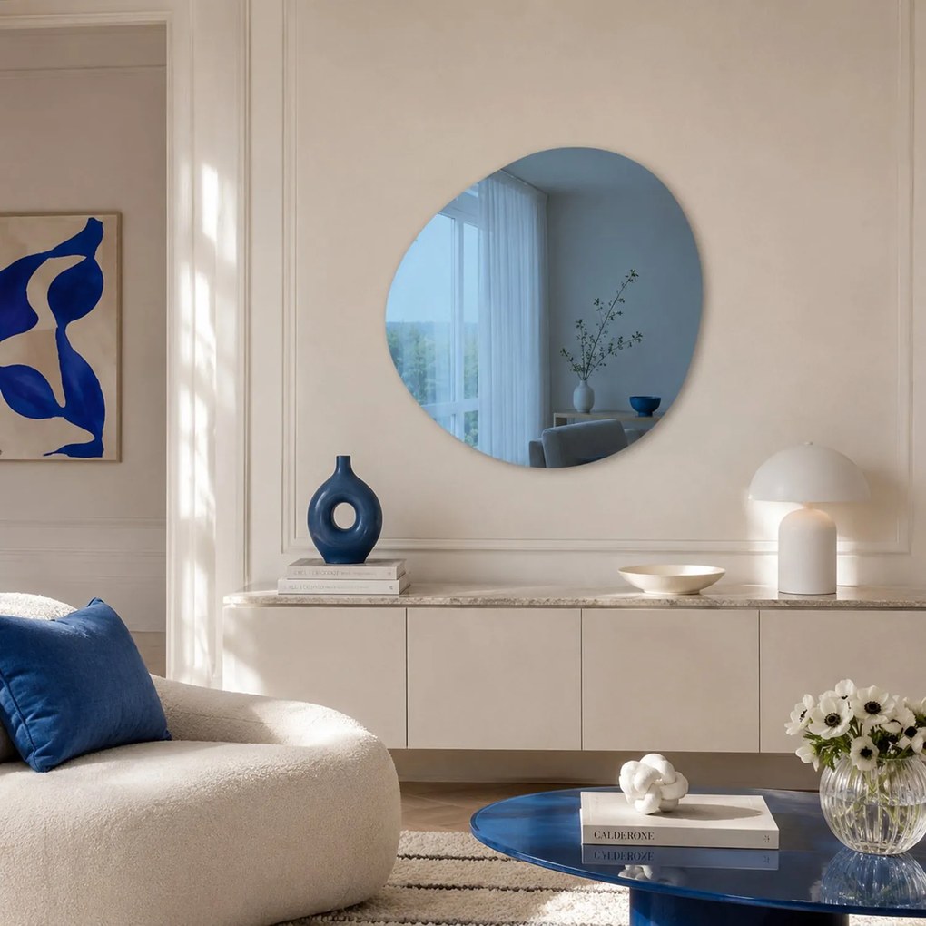 Blauwe spiegel – Pure Collection R49