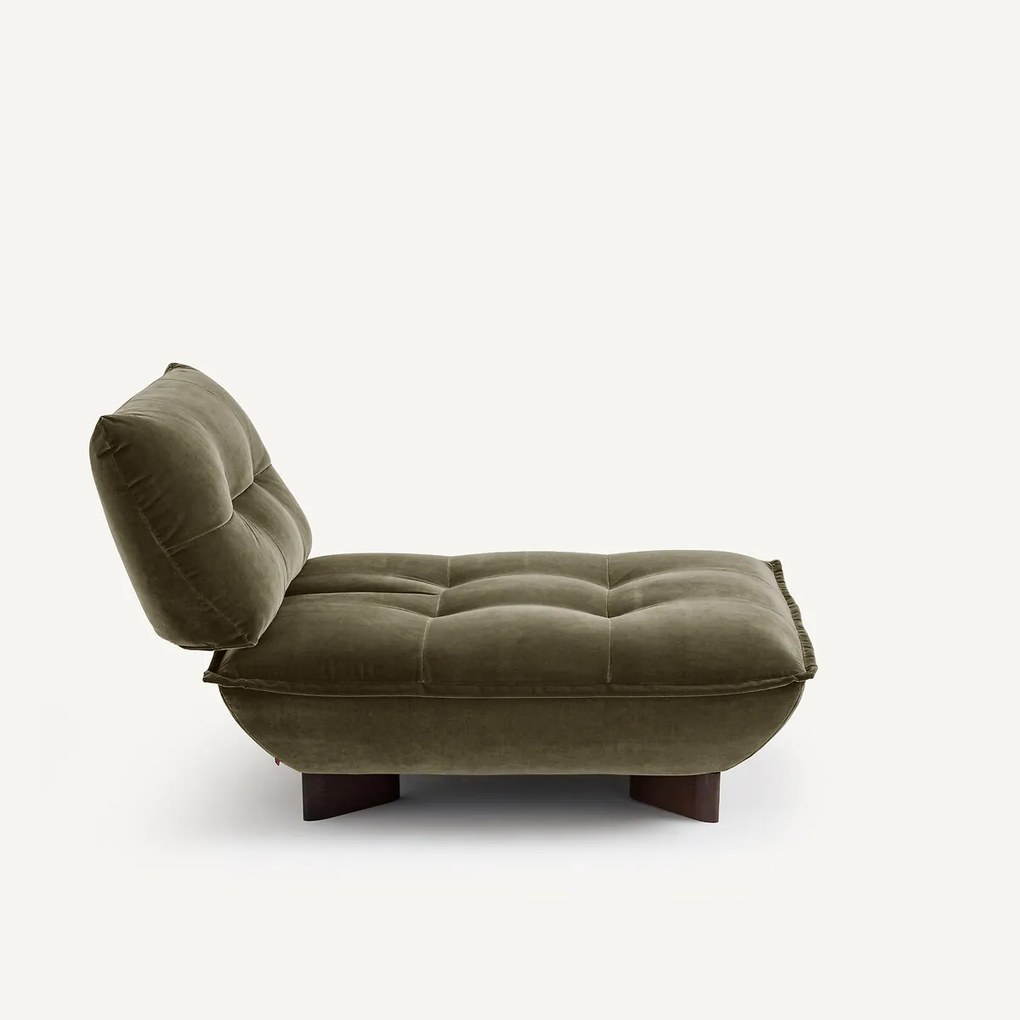 Modulaire fauteuil in fluweel, KAORI