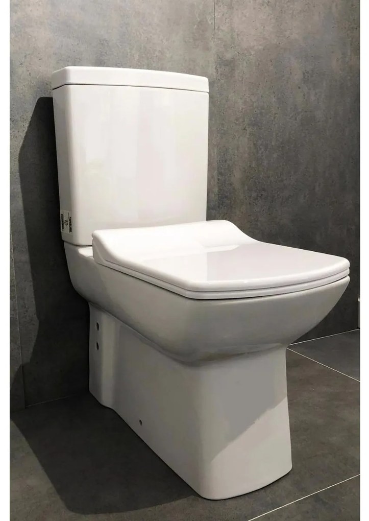 Kerra Lara staande douche wc met zitting wit
