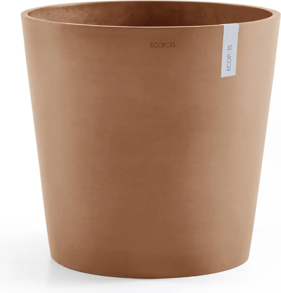 Ecopots bloempot Amsterdam 50 - Rond - Terra - Diameter 50,5 x H43,5 cm