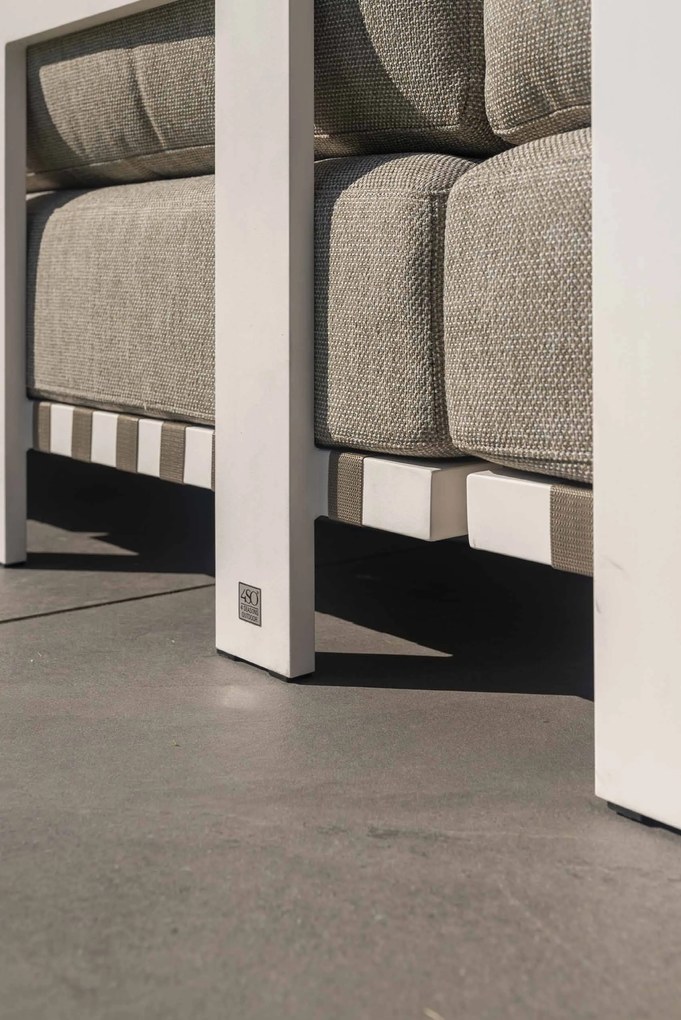 4 Seasons Outdoor Paloma hoek loungebank * Sale * beige weerbestendig