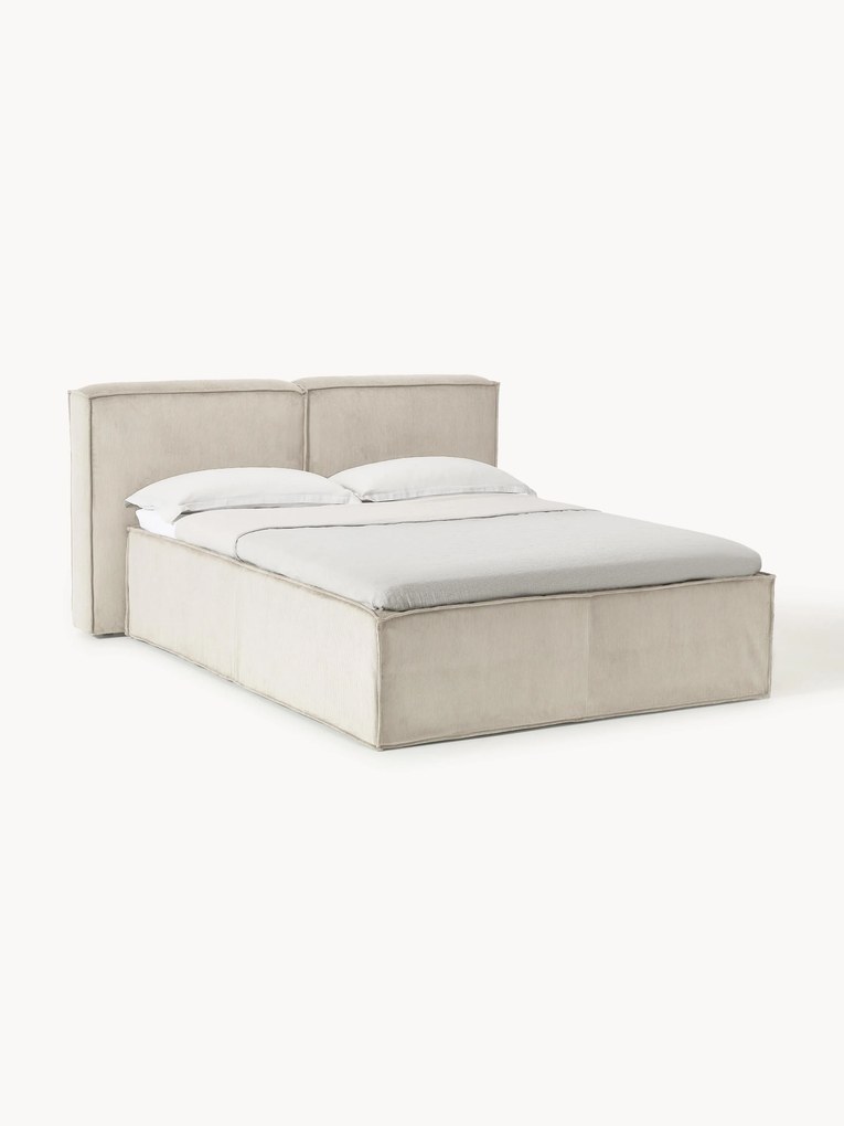 Corduroy divan bed Lennon