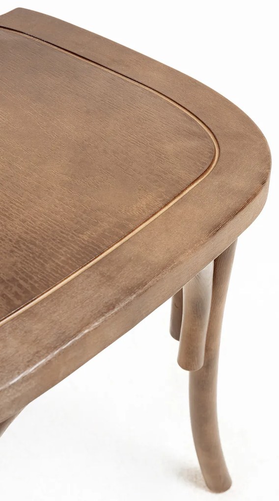 Set Van 4 Altea Polypropyleen Stoelen Met Houteffect