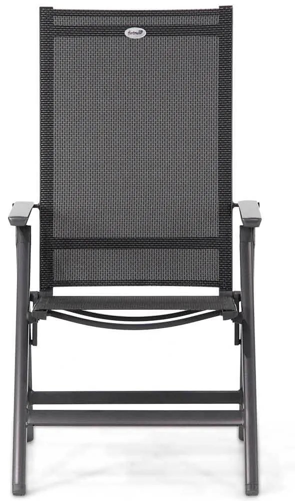 Tuinset 6 personen 220 cm Aluminium Grijs Hartman Aruba/Concept