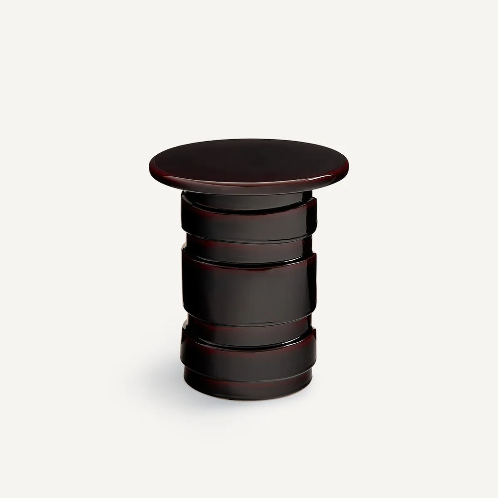 Bijzettafel van geglazuurd keramiek, TORRES