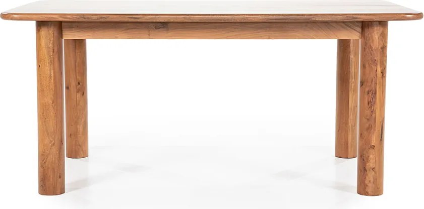 Retro Eettafel Van Acaciahout 170 Cm - 170 X 100cm.