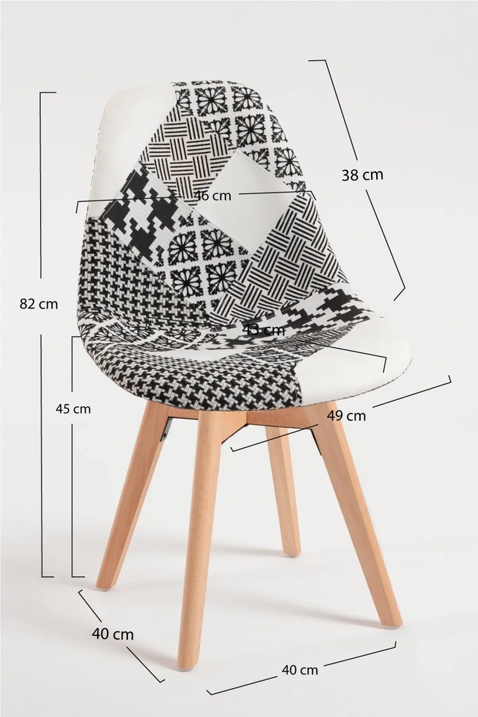 Synk Patchwork Stoel