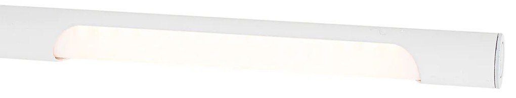 Klem bureaulamp wit incl. LED met touch dimmer - Lionard Modern Binnenverlichting Lamp