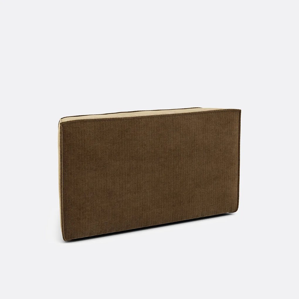 Modulaire open hoek, vintage ribfluweel, Seven