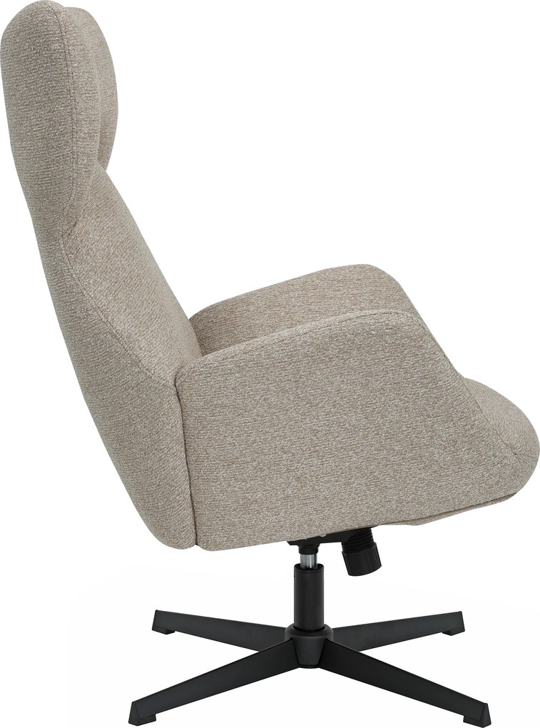 Kantelbare Fauteuil Zandkleur