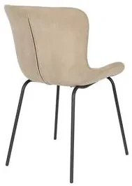House of Rebels Eetkamerstoel - Adele - Taupe - Rib - House of Rebels
