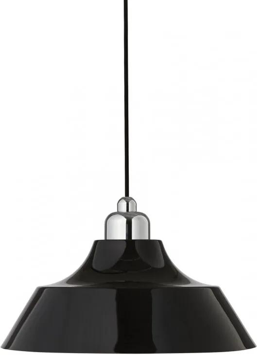 Momentum Plafondlamp met Textiel Draad Zwart 38 cm
