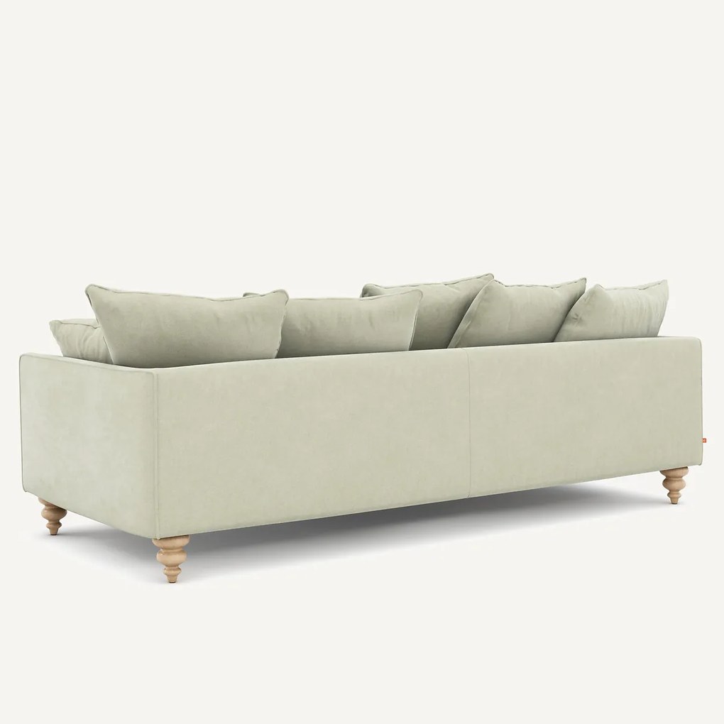 Bank stonewashed fluweel, Lazare