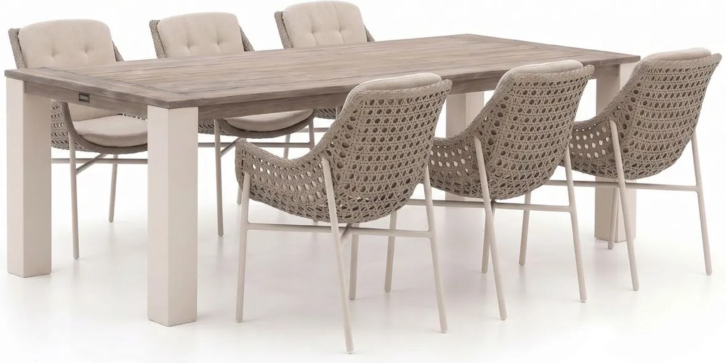 + 10% kassakorting | Diningset Manifesto  | 6 personen | Tuinset teakhout | 7-delig | Kees Smit Tuinmeubelen