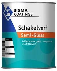Sigma Schakelverf Semi Gloss - Mengkleur - 1 l