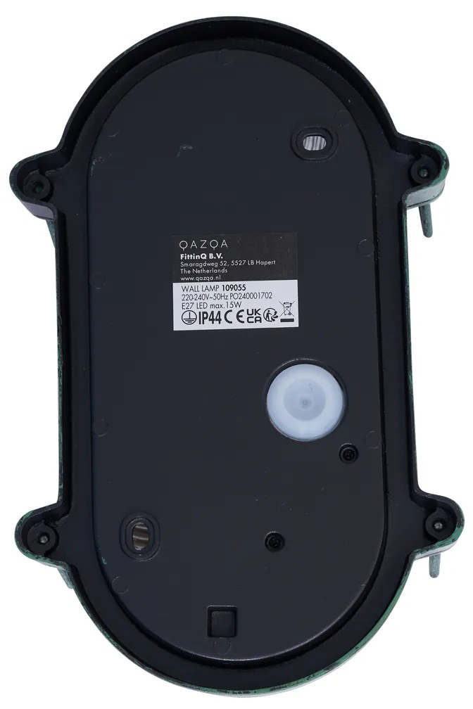 Buiten wandlamp groen ovaal IP44 - Noutica