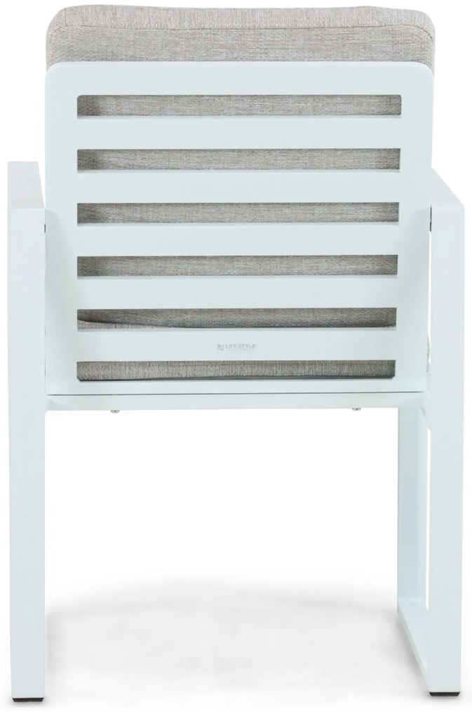 Tuinstoel Aluminium Wit Lifestyle Garden Furniture Nuno