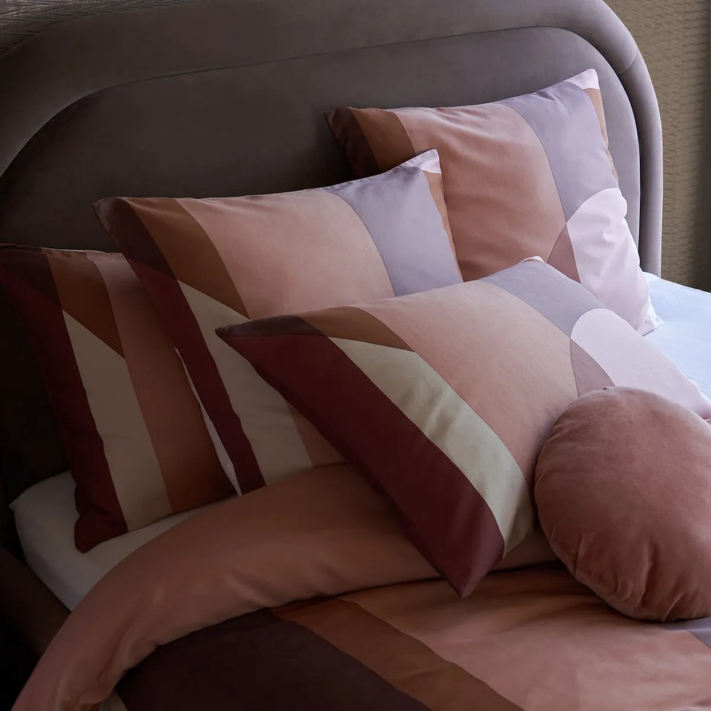 Kussensloop in gewassen satijnkatoen, Marjorie