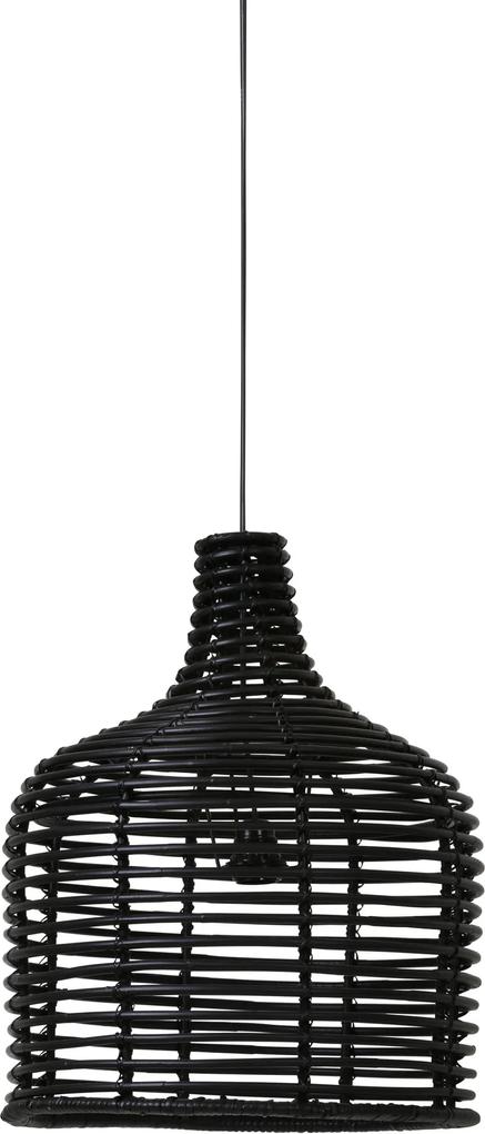 Hanglamp ANINDA - Rotan Zwart - XL