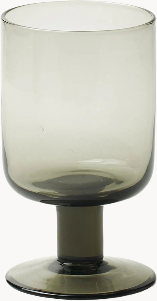 Mondgeblazen wijnglas Bloom