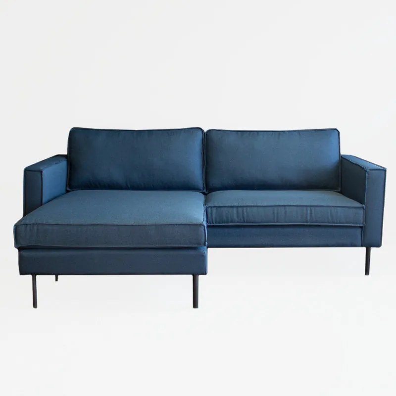 Tweedekans - Hoekbank - Frevo - stof Malmo donkerblauw 81