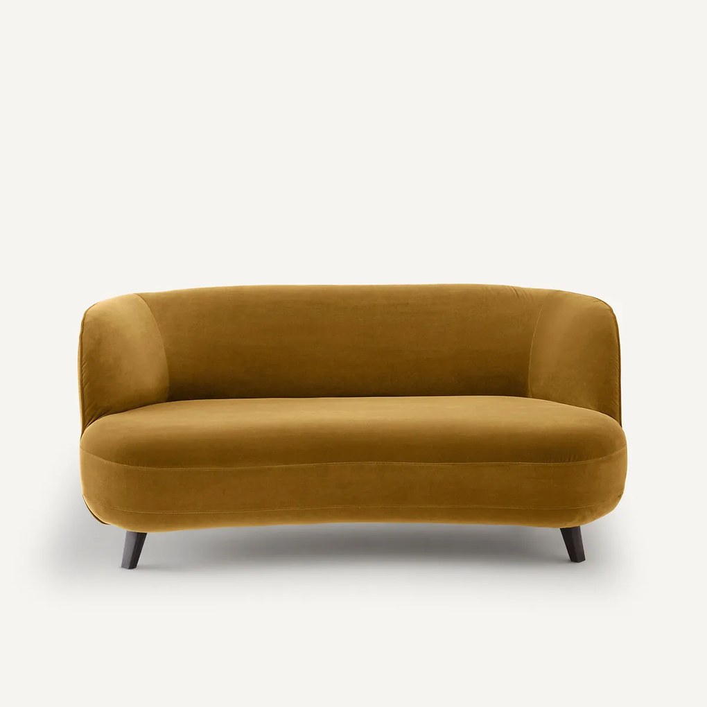 XS Sofa, in fluweel, ROSEBURY, ontwerp door Emmanuel Gallina