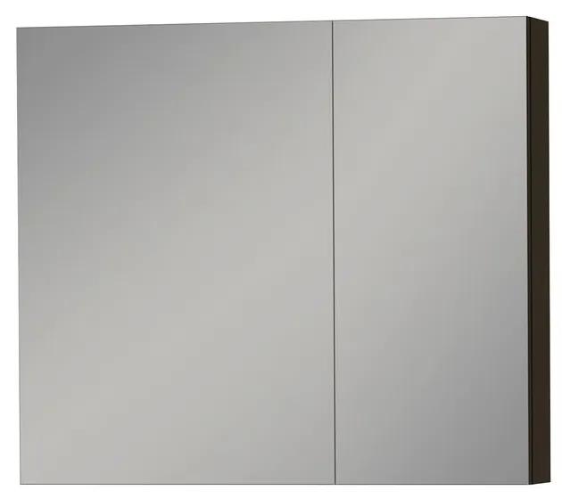 Tiger S-line spiegelkast 80x70cm mat zwart