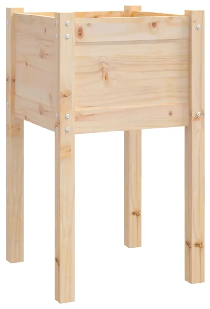 vidaXL Plantenbak 40x40x70 cm massief grenenhout