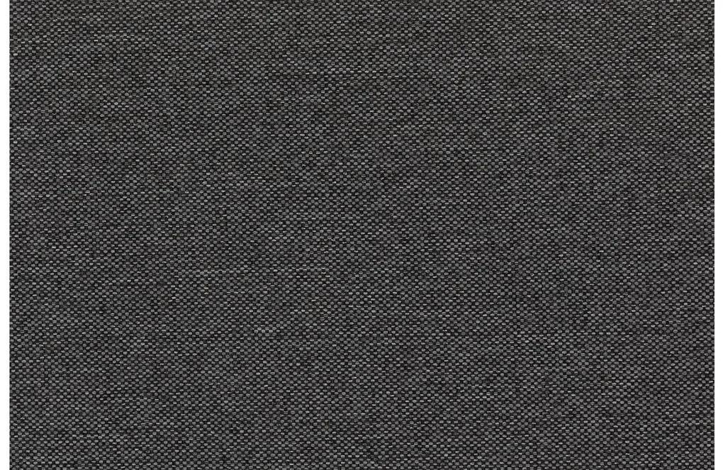 Goossens Zitmeubel Key West grijs, stof, 2,5-zits, modern design met ligelement links