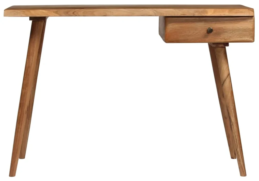 vidaXL Schrijftafel 110x50x76 cm massief acaciahout