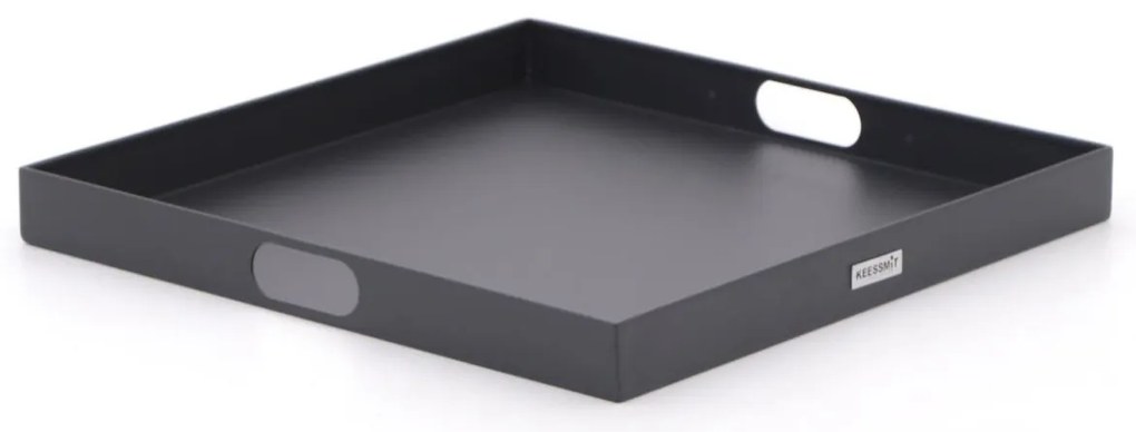 Dienblad voor buiten en binnen  | Manifesto  | Aluminium | Grijs/Antraciet | 50x50cm | Kees Smit Tuinmeubelen