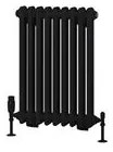 Eastbrook Rivassa 2 koloms radiator 40x60cm staal 567W zwart mat