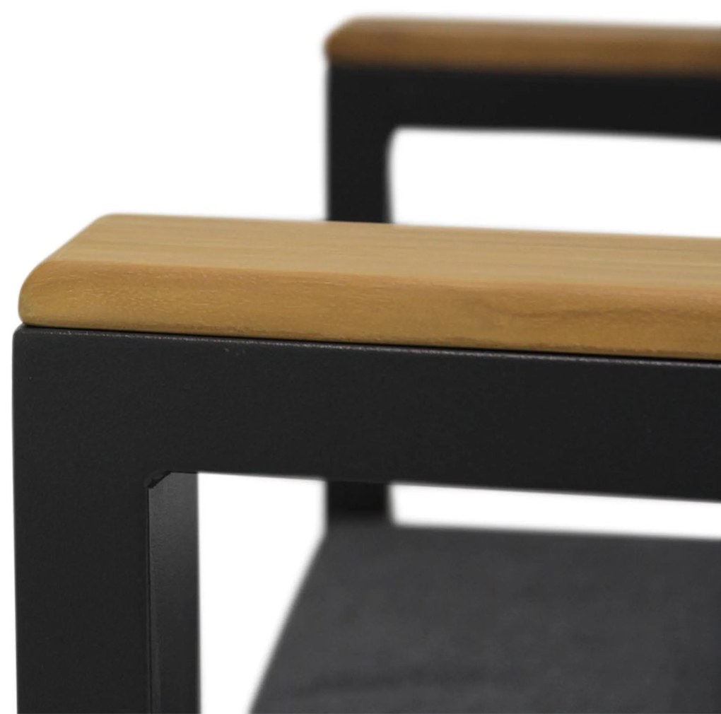 Hoek loungeset 6 personen Aluminium Grijs Lifestyle Garden Furniture Marietta