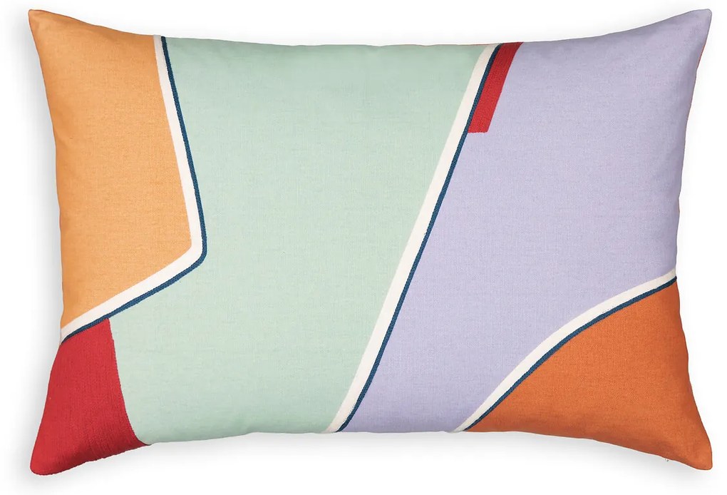 Rechthoekig kussenhoes, Bergen