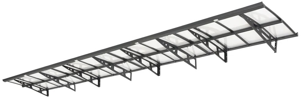 Deurluifel Kassel 100 x 600 cm CoverTech antraciet