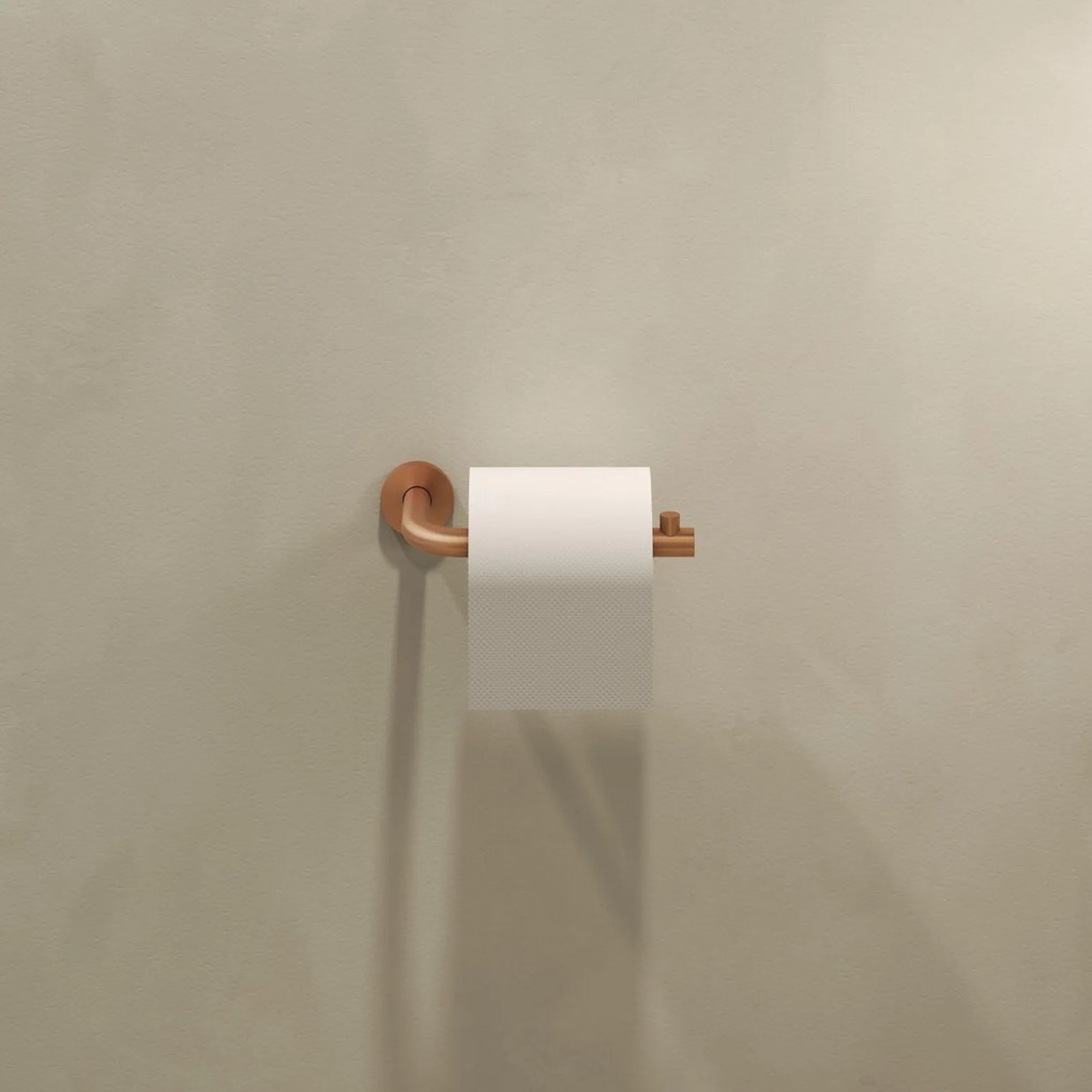 Clou Kaldur toiletrolhouder brons geborsteld