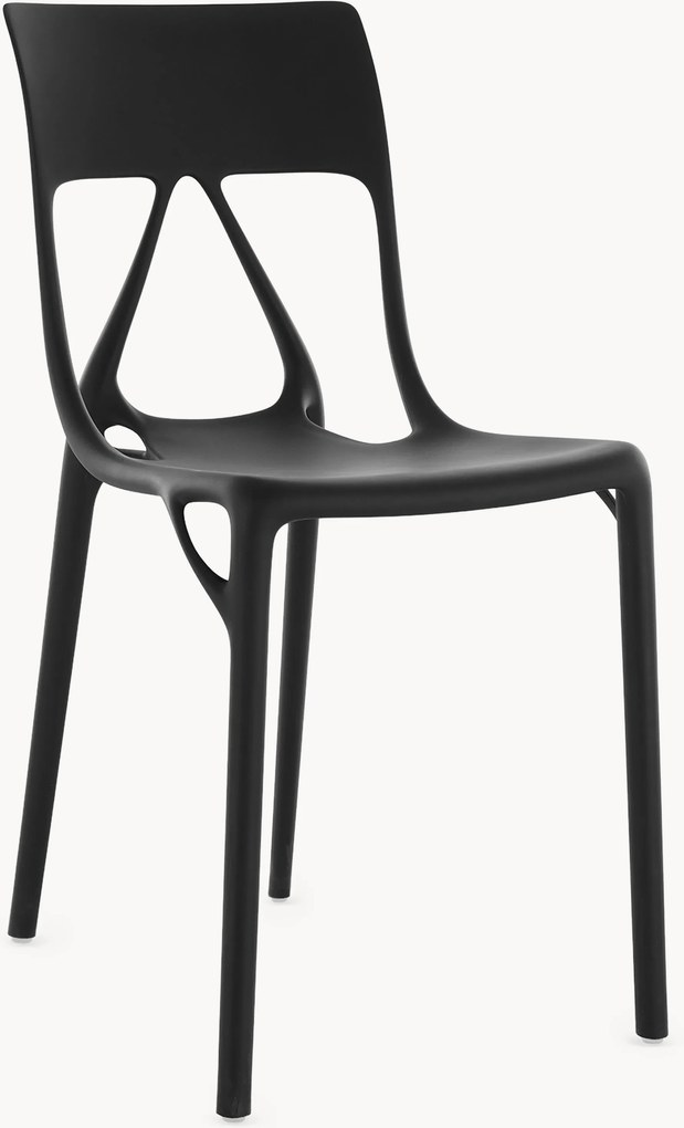 Kunststof stoelen A. I., set van 2