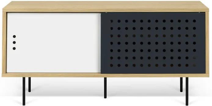 TemaHome Dann Modern Tv-meubel Stippen - 135x45x64cm.