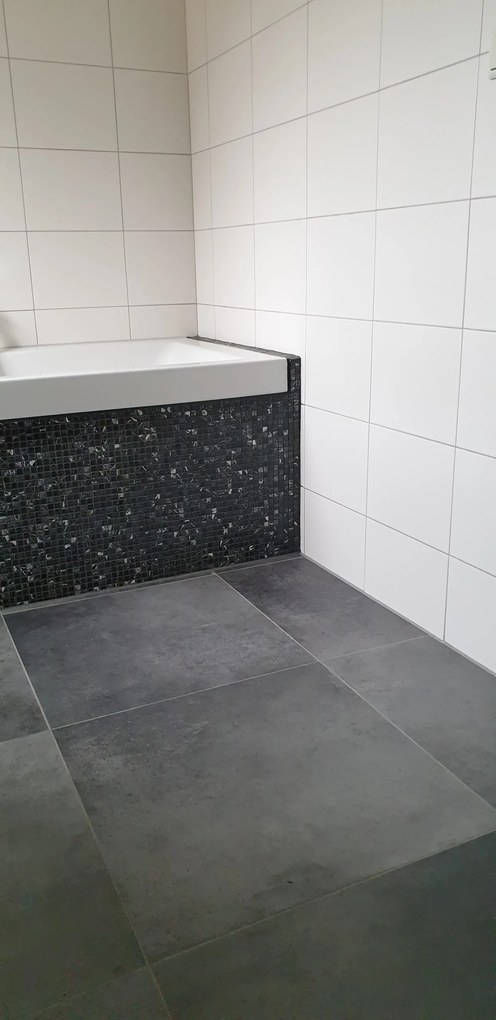 Vloertegel 60x60 Cm Betonlook Antraciet DC90