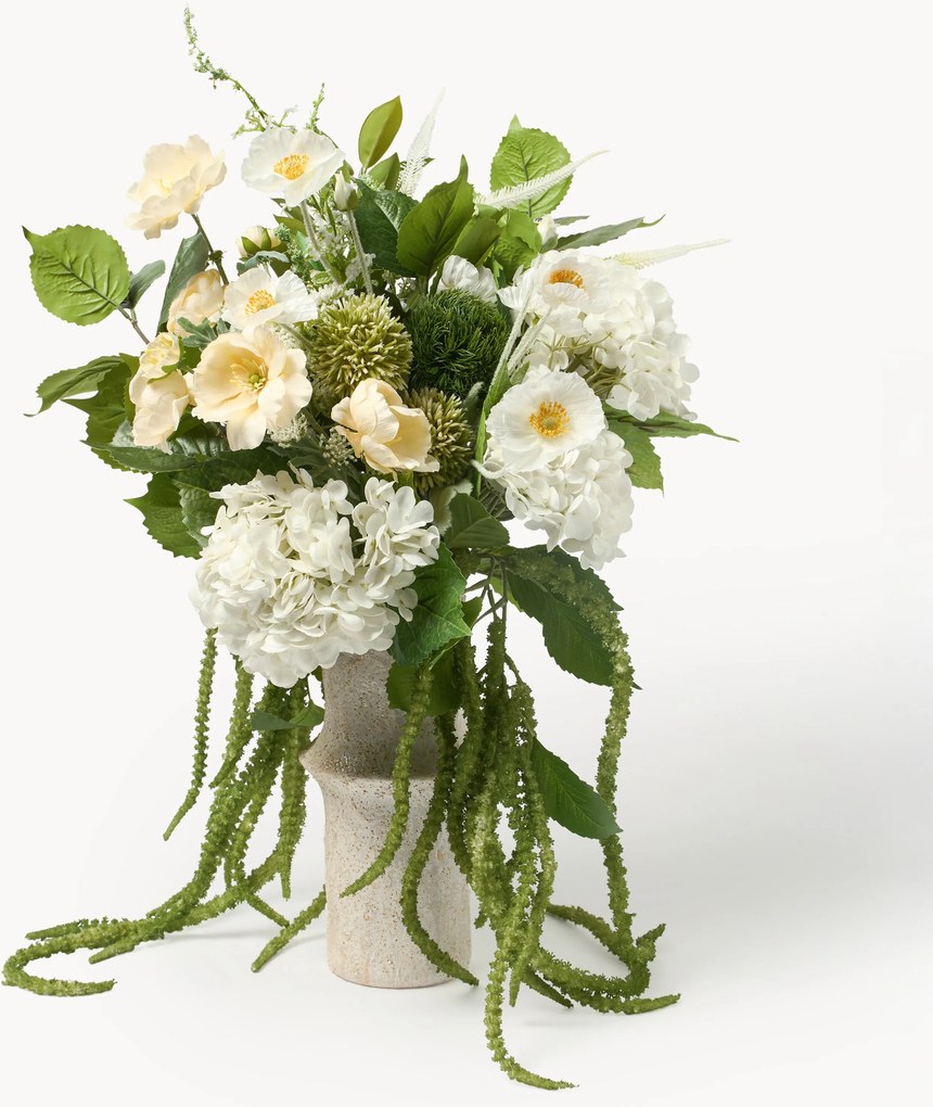 Kunstbloemboeket Ivory Bloom